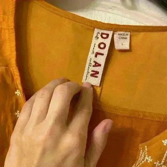 Anthropology Dolan Alvia Peasant Blouse - Picture 3 of 7